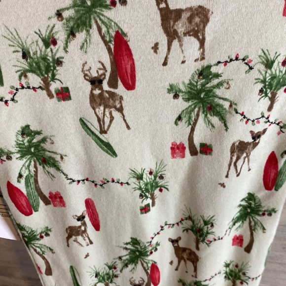 Burt’s Bees Christmas Baby Sleeper Size 6-9 Months NEW - Picture 6 of 8